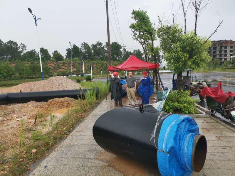 徐州市鼓樓區(qū)國有資產(chǎn)投資有限公司與我公司簽署鋼套鋼直埋保溫管供應(yīng)合同